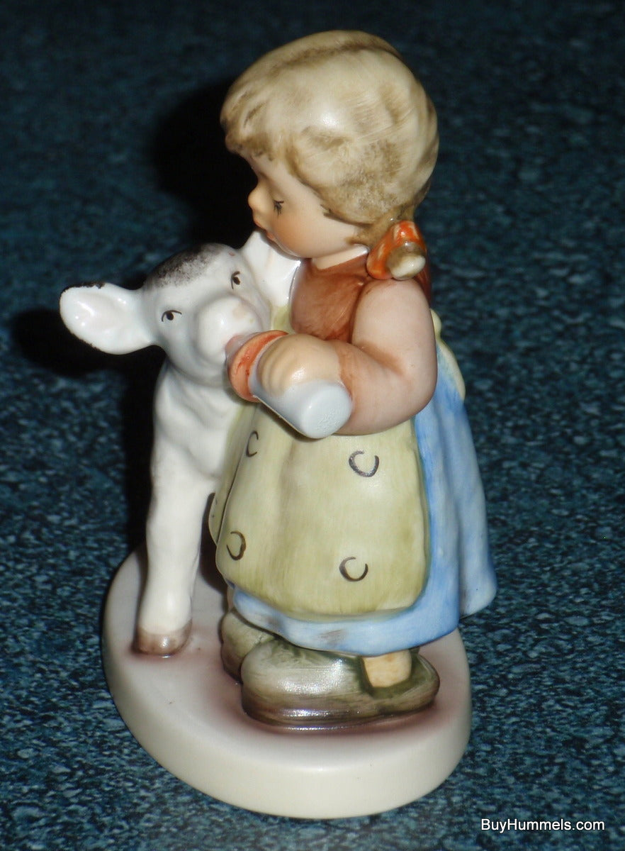 "Friendly Feeding" Goebel Hummel Figurine #2231 Girl With Baby Cow - Cute Farm Life Gift!