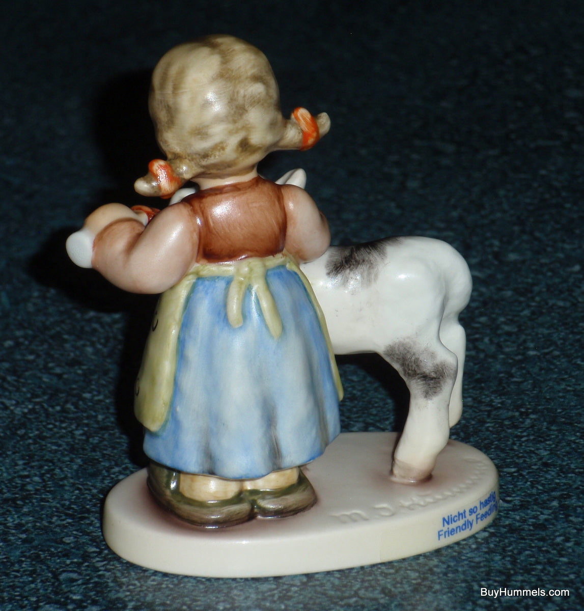 "Friendly Feeding" Goebel Hummel Figurine #2231 Girl With Baby Cow - Cute Farm Life Gift!