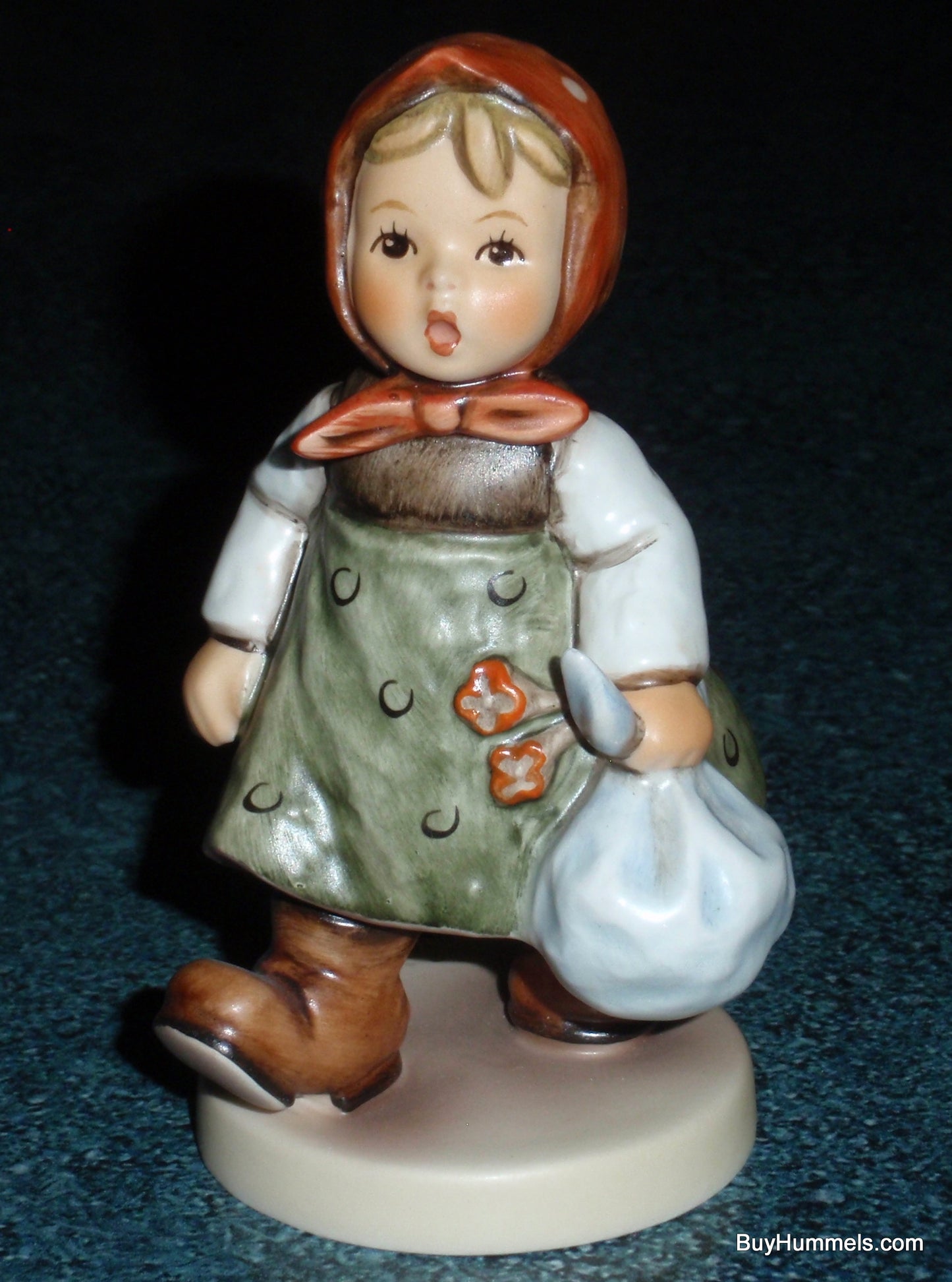 "Grandma's Girl" Goebel Hummel Figurine #561 - Little Girl On The Way To Grandma's House!