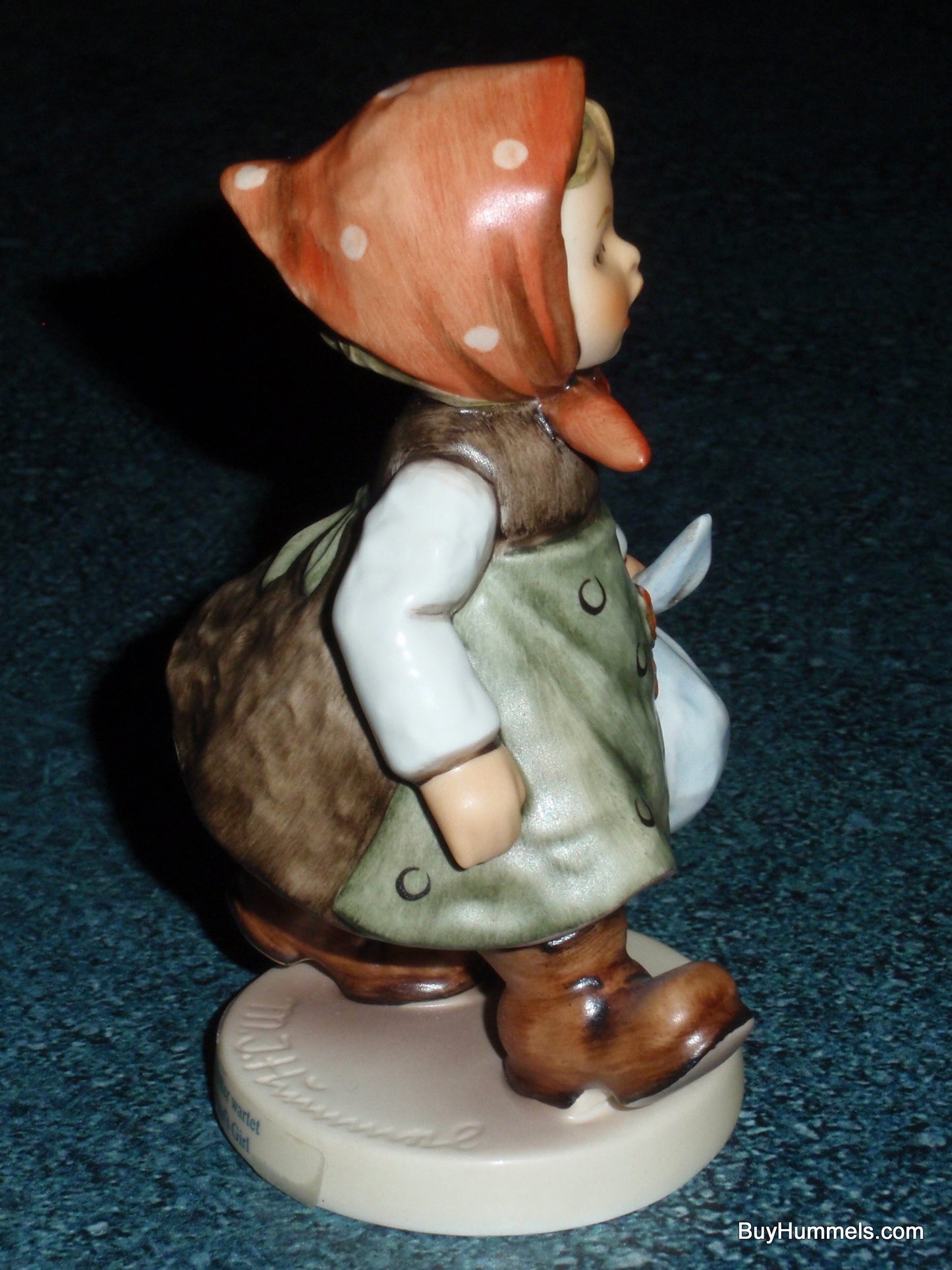 "Grandma's Girl" Goebel Hummel Figurine #561 - Little Girl On The Way To Grandma's House!