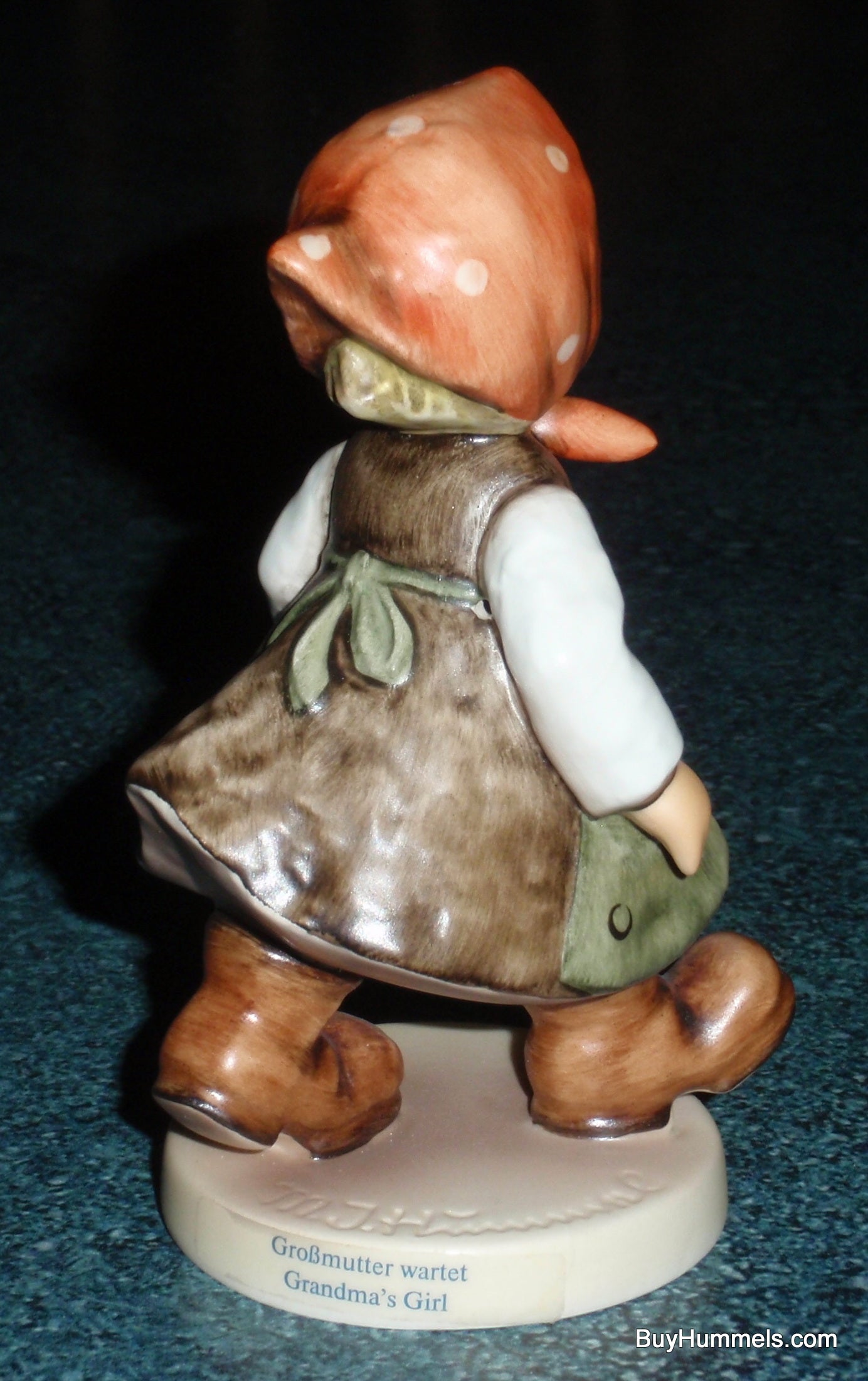 "Grandma's Girl" Goebel Hummel Figurine #561 - Little Girl On The Way To Grandma's House!
