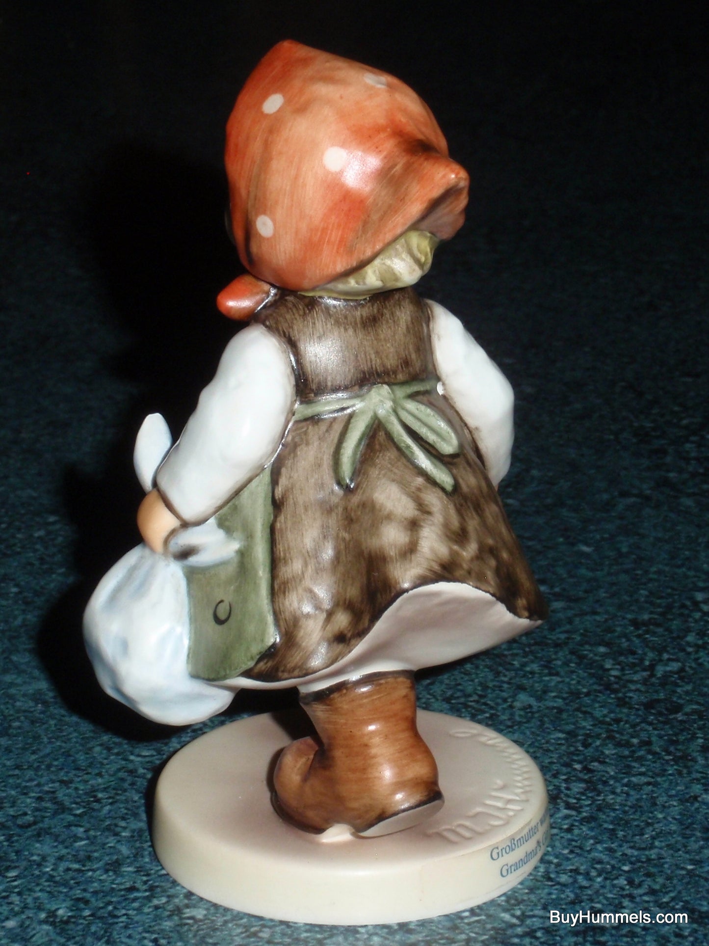 "Grandma's Girl" Goebel Hummel Figurine #561 - Little Girl On The Way To Grandma's House!