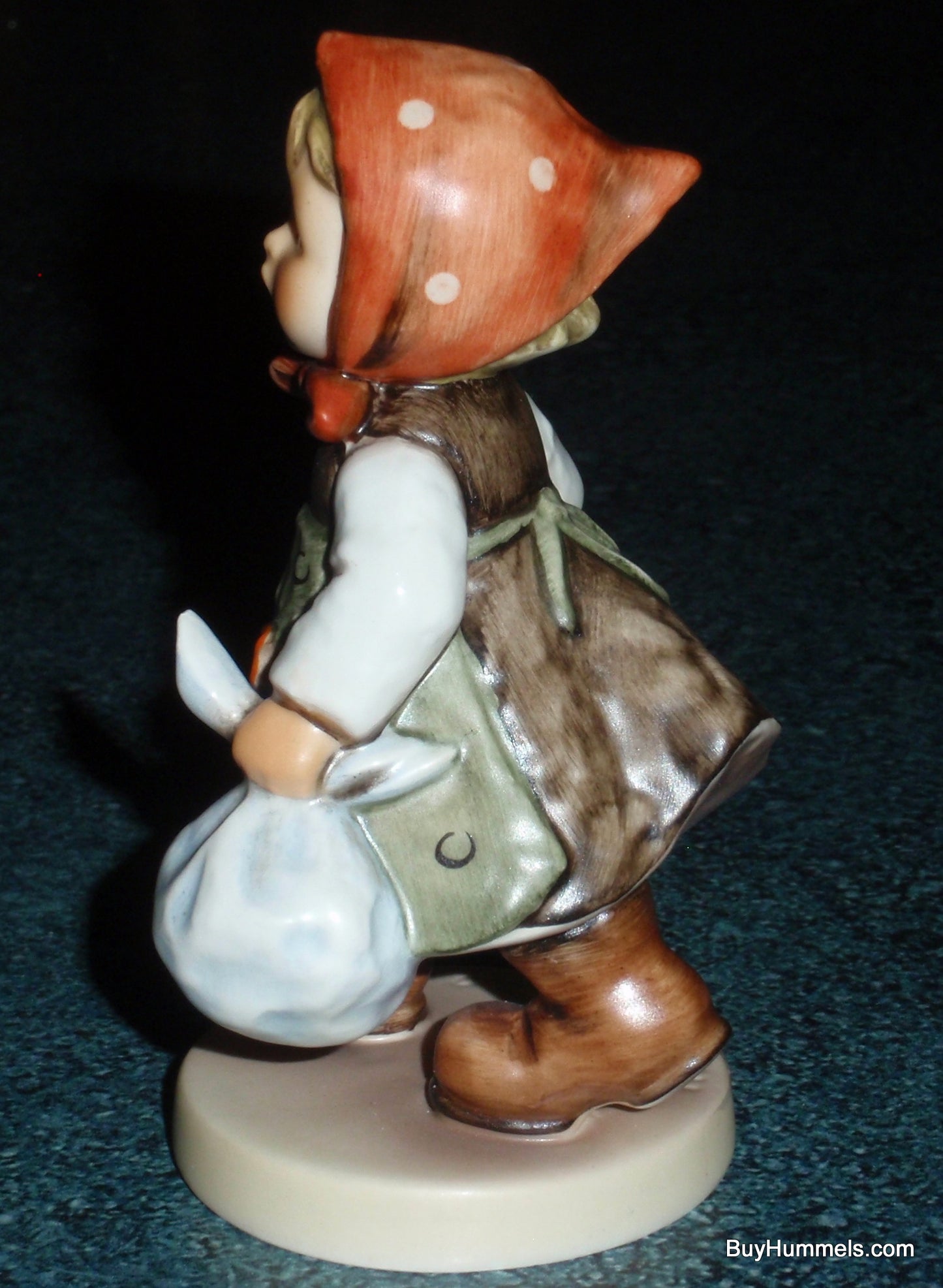 "Grandma's Girl" Goebel Hummel Figurine #561 - Little Girl On The Way To Grandma's House!