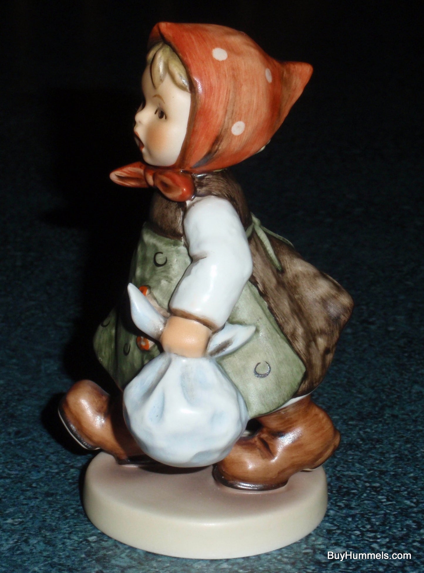 "Grandma's Girl" Goebel Hummel Figurine #561 - Little Girl On The Way To Grandma's House!