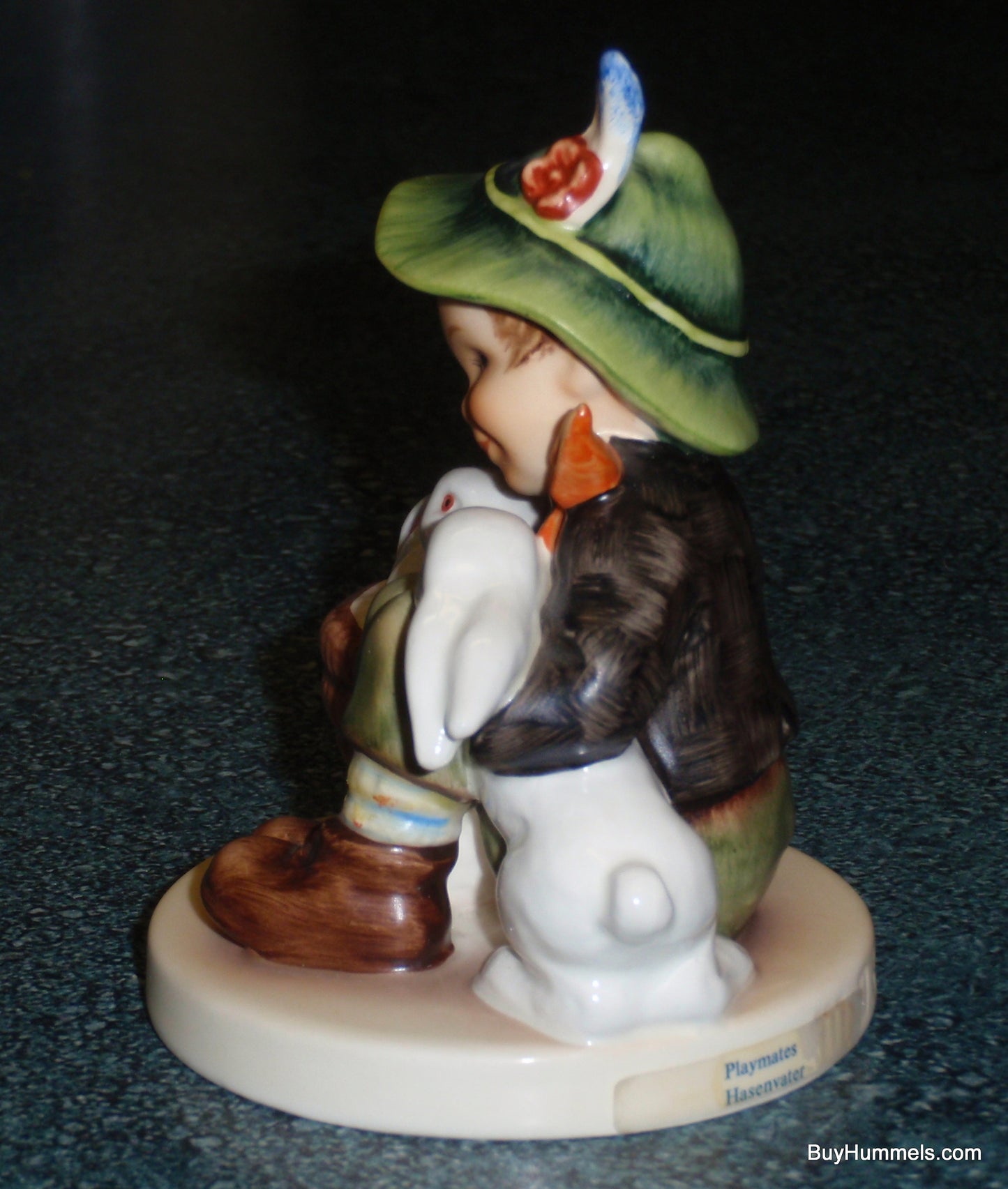Playmates Goebel Hummel Bunnies Figurine #58/0 - Little Boy With Bunnies!