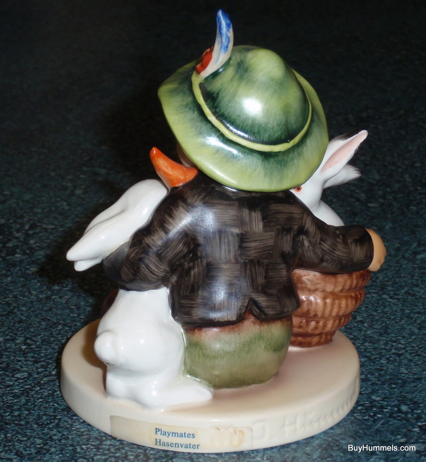 Playmates Goebel Hummel Bunnies Figurine #58/0 - Little Boy With Bunnies!