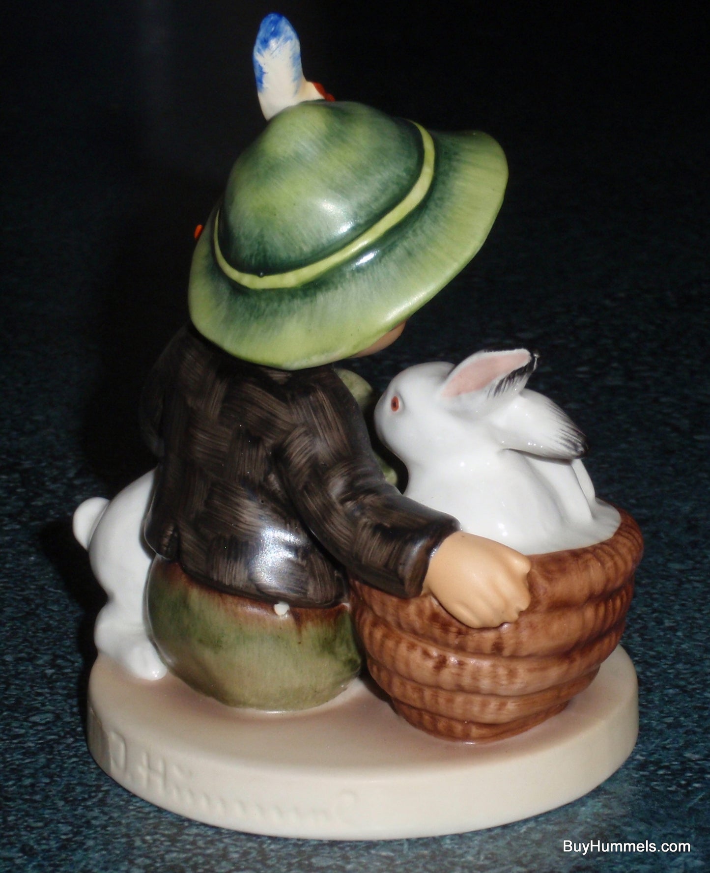 Playmates Goebel Hummel Bunnies Figurine #58/0 - Little Boy With Bunnies!