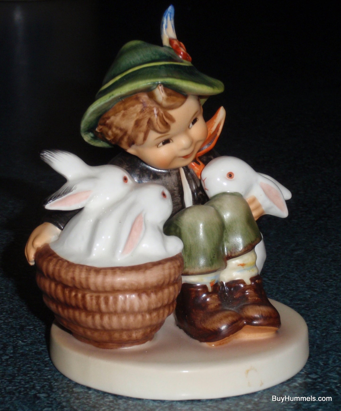 Playmates Goebel Hummel Bunnies Figurine #58/0 - Little Boy With Bunnies!
