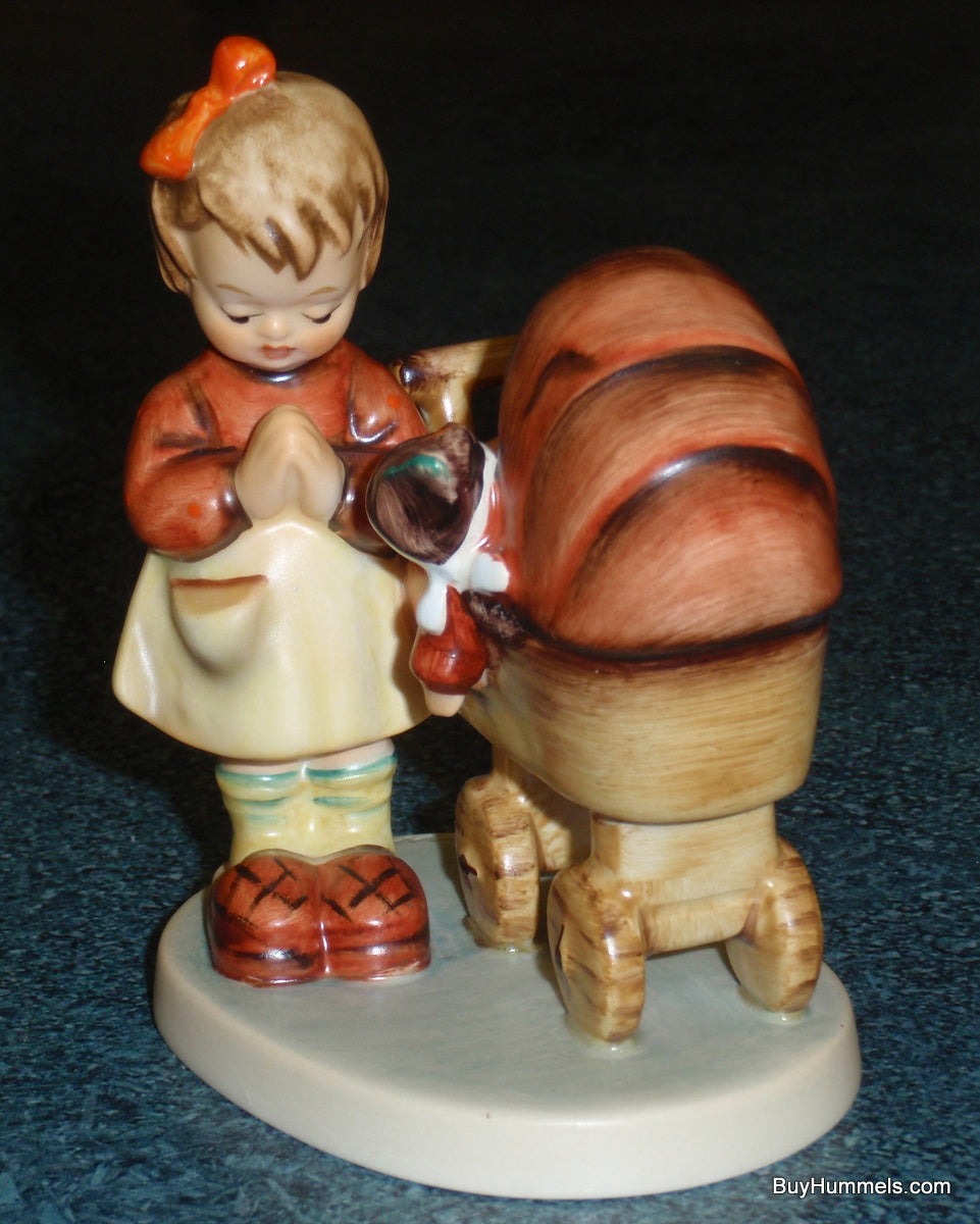 "Doll Mother" Goebel Hummel Praying Figurine #67 - Little Girl With Doll In Baby Carriage!