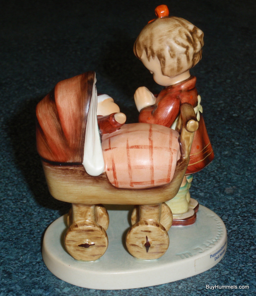 "Doll Mother" Goebel Hummel Praying Figurine #67 - Little Girl With Doll In Baby Carriage!