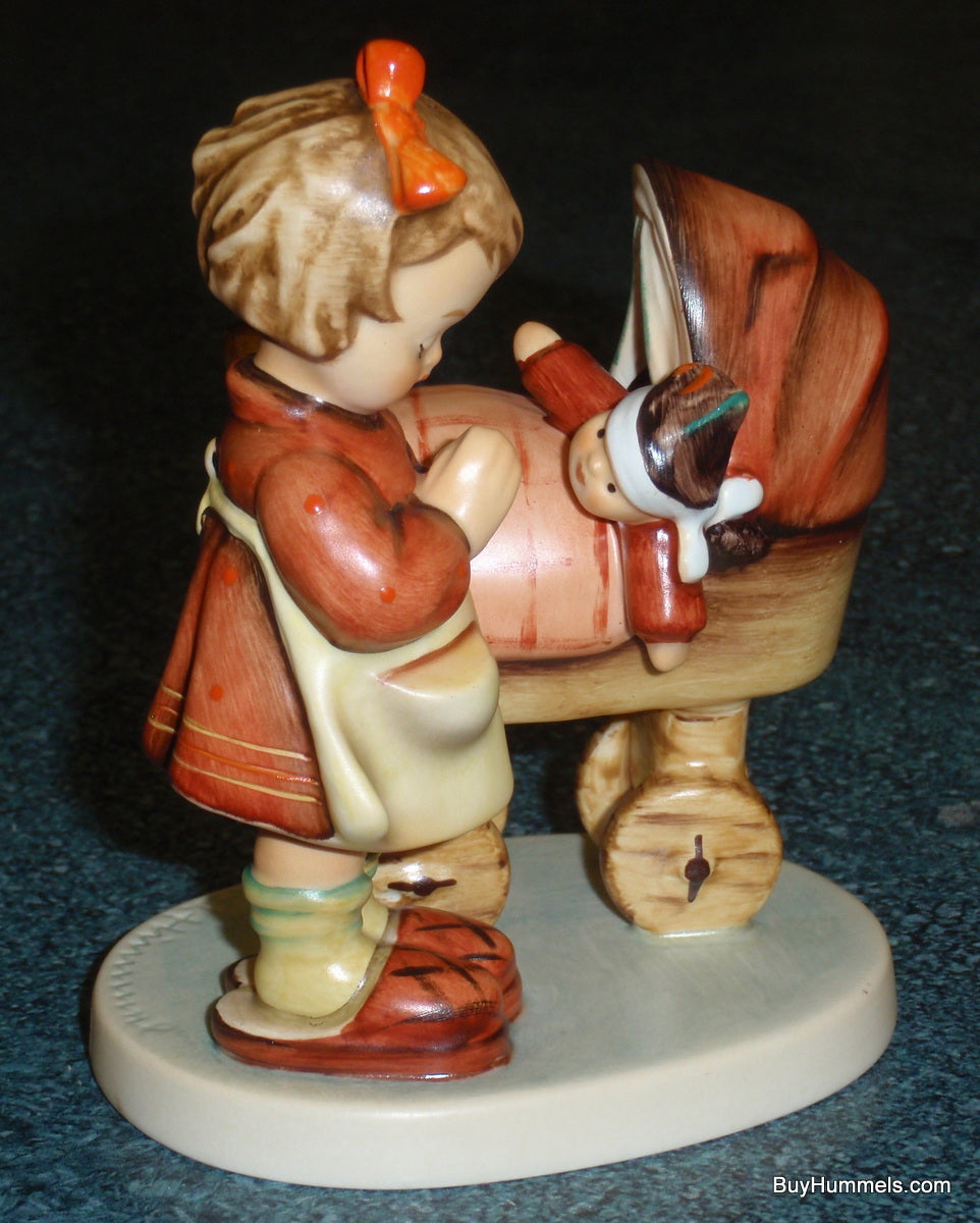 "Doll Mother" Goebel Hummel Praying Figurine #67 - Little Girl With Doll In Baby Carriage!