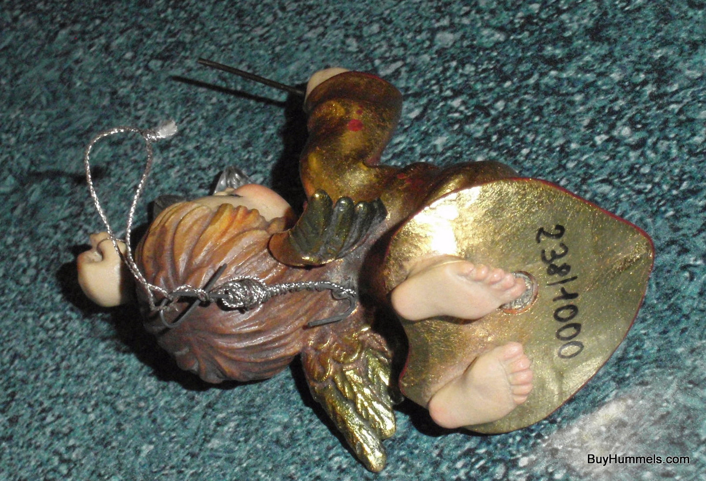 Anri Ferrandiz Wood Carved "Hear The Angels Sing" Christmas Ornament #652425 With Original Box - Italian Christmas Gift!