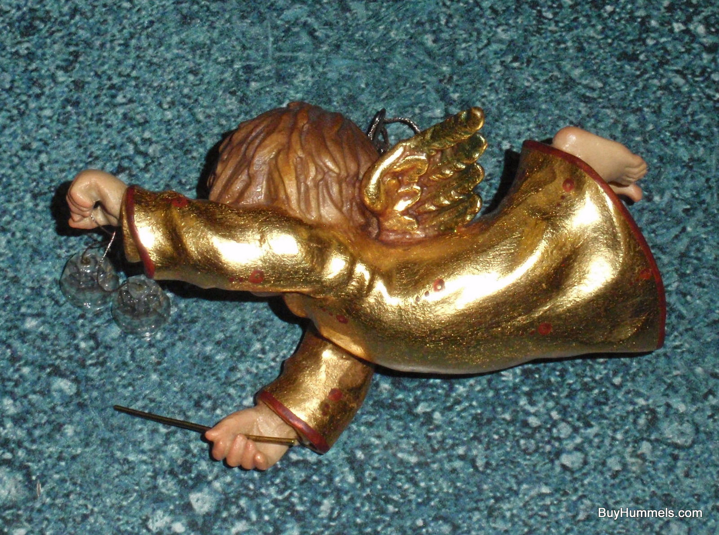 Anri Ferrandiz Wood Carved "Hear The Angels Sing" Christmas Ornament #652425 With Original Box - Italian Christmas Gift!