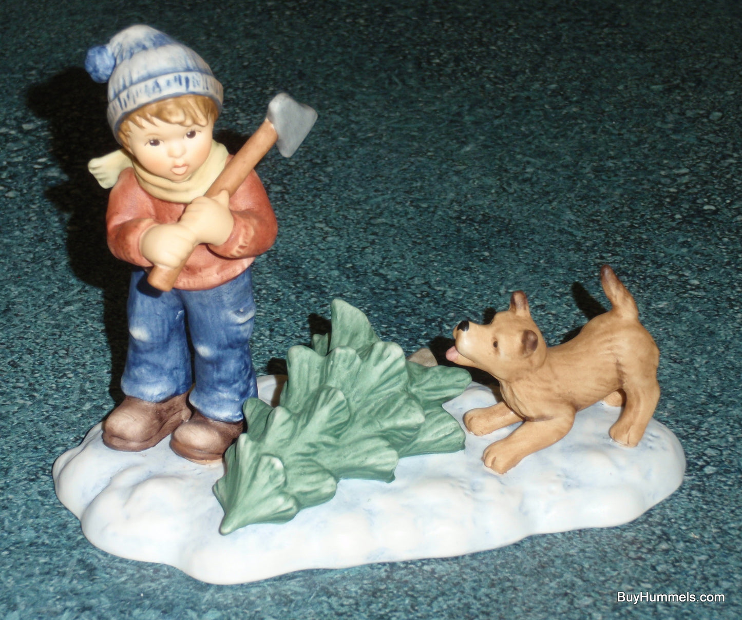 Goebel Berta Hummel "The Perfect Tree" Christmas Decoration Figurine BH311