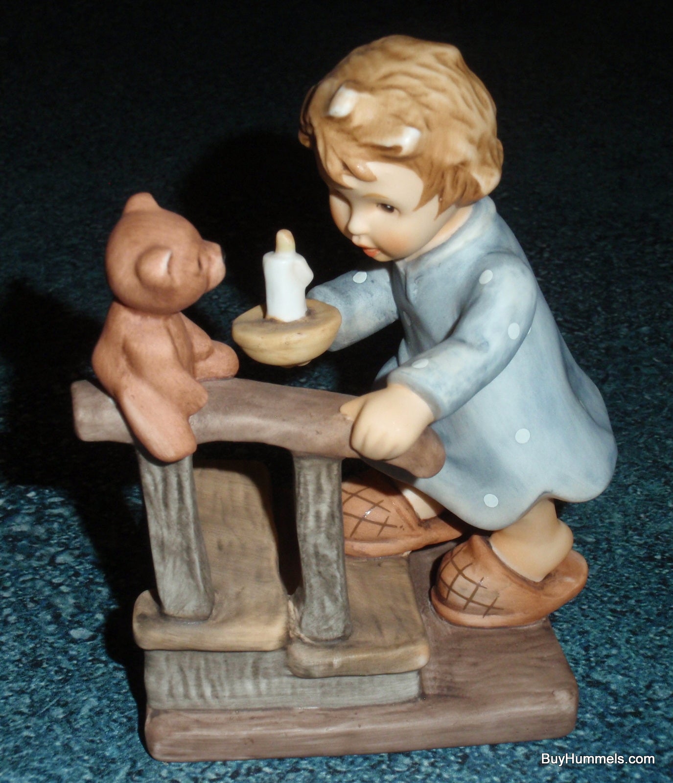 "Night Night Teddy" Goebel Berta Hummel Figurine BH298 - Cute Collectible Gift!