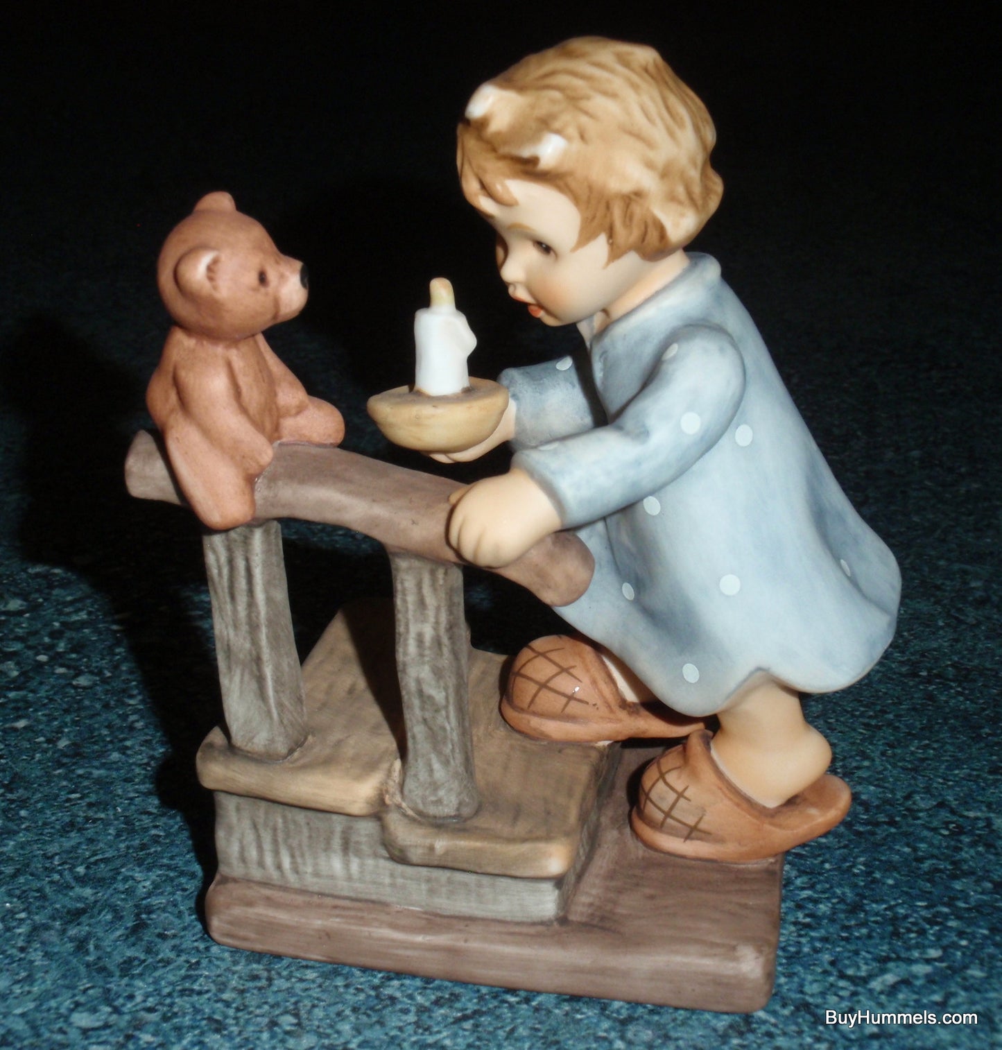 "Night Night Teddy" Goebel Berta Hummel Figurine BH298 - Cute Collectible Gift!