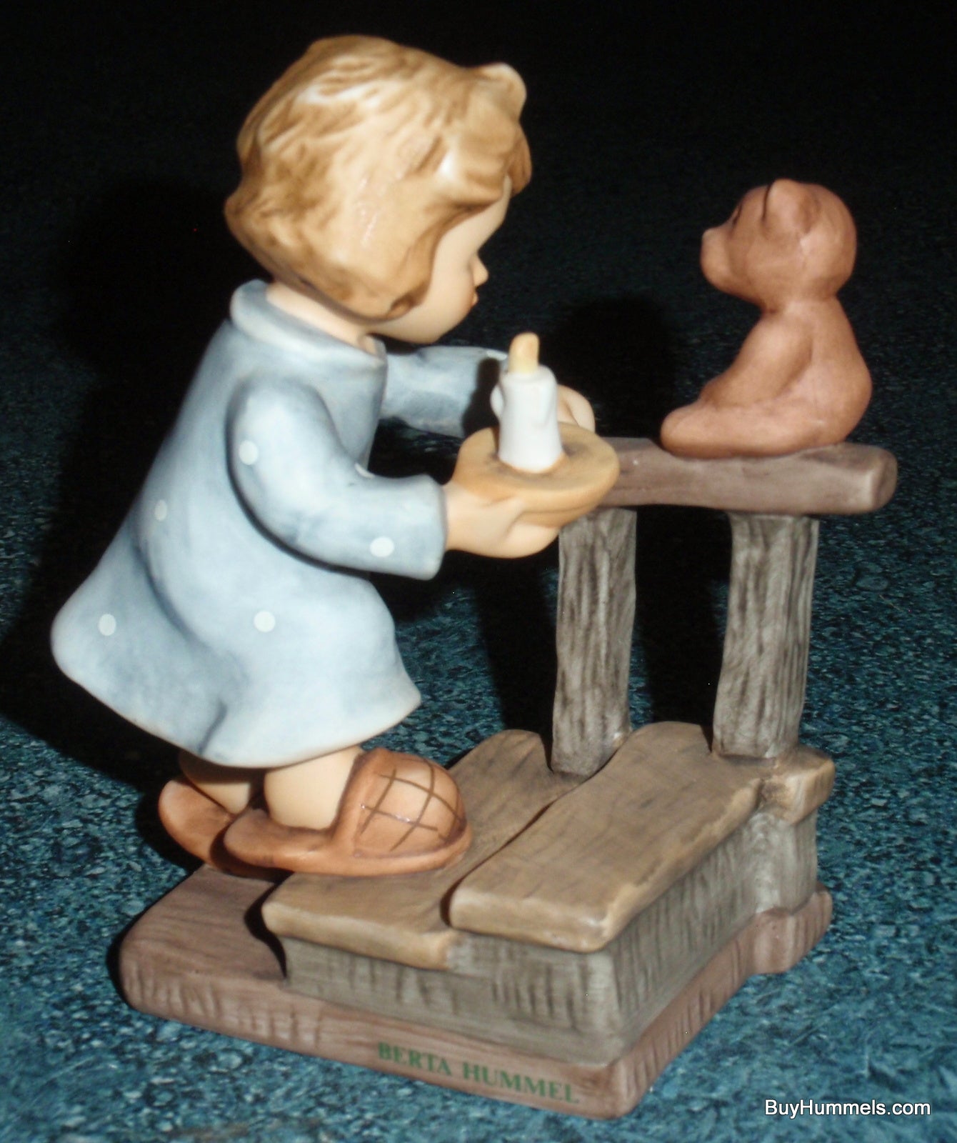 "Night Night Teddy" Goebel Berta Hummel Figurine BH298 - Cute Collectible Gift!