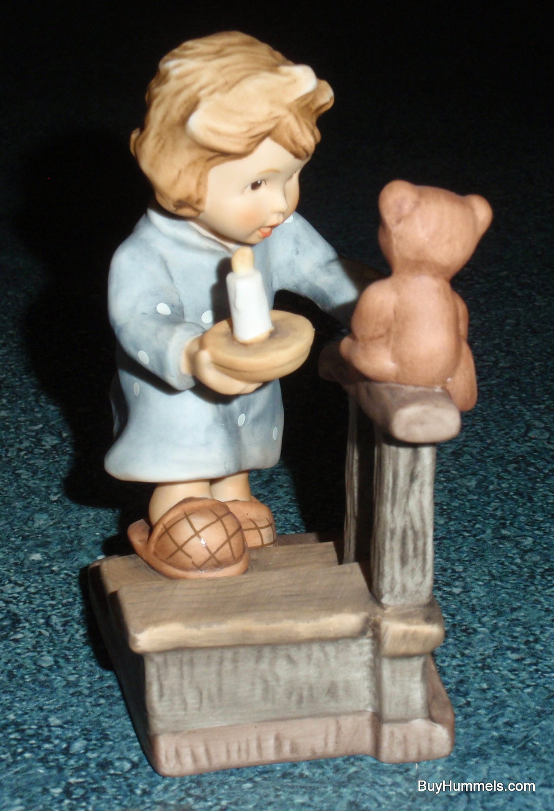 "Night Night Teddy" Goebel Berta Hummel Figurine BH298 - Cute Collectible Gift!