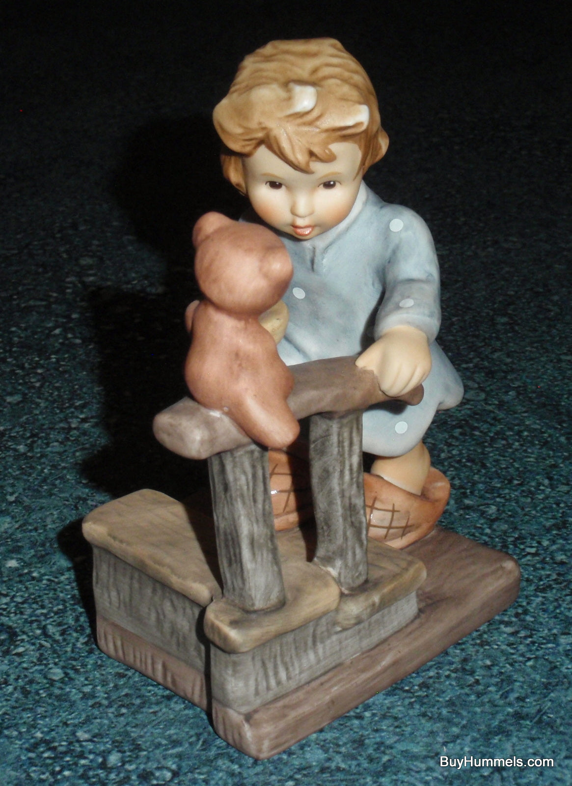 "Night Night Teddy" Goebel Berta Hummel Figurine BH298 - Cute Collectible Gift!