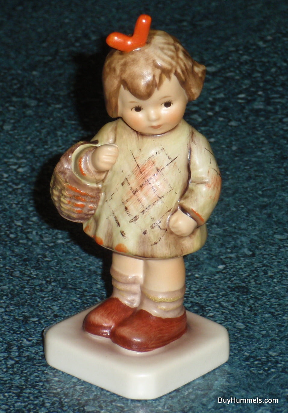 Goebel Hummel Collectible Figurine "I Brought You A Gift" #479 - Little Girl With Basket!