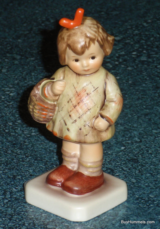 Goebel Hummel Collectible Figurine "I Brought You A Gift" #479 - Little Girl With Basket!