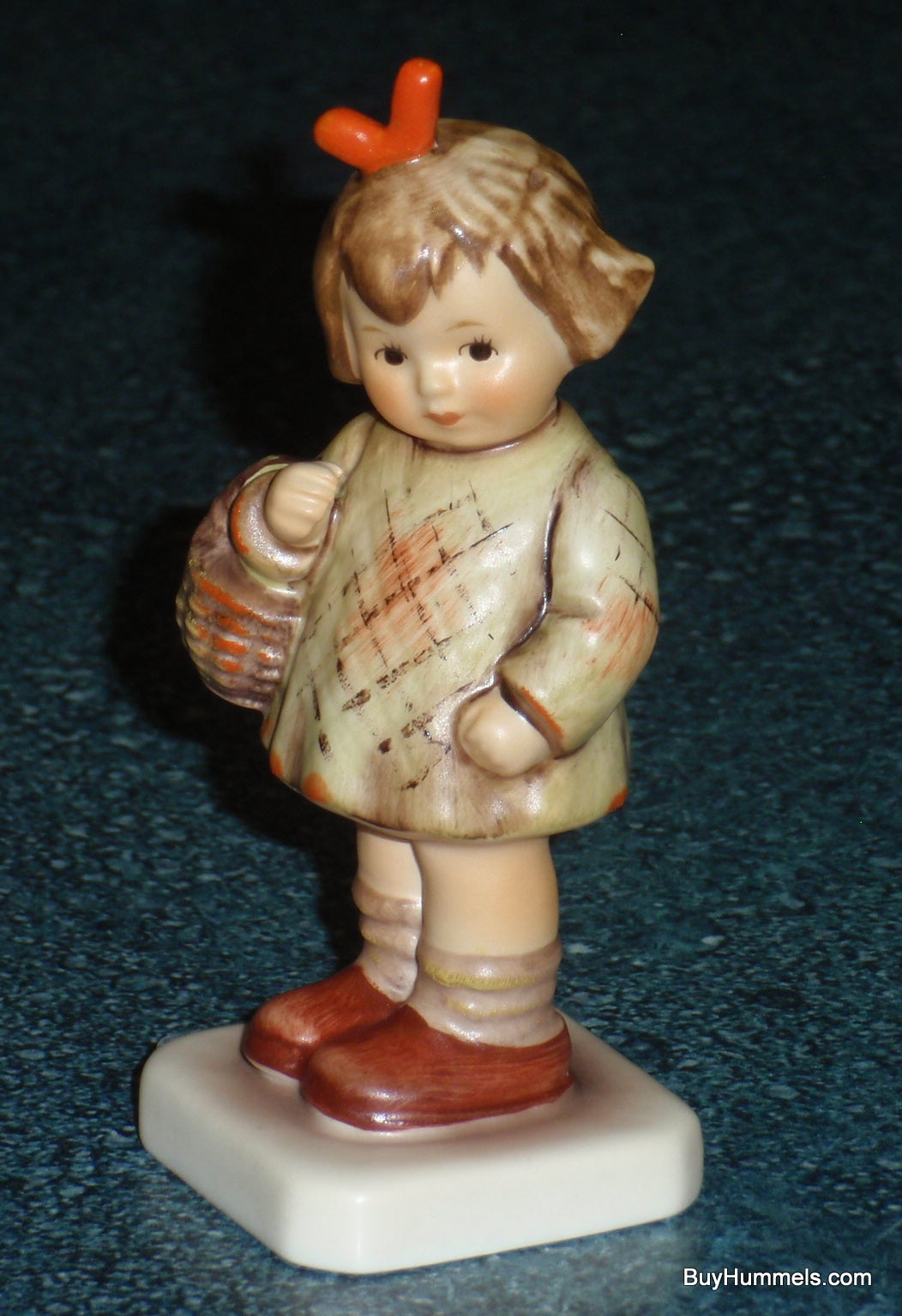 Goebel Hummel Collectible Figurine "I Brought You A Gift" #479 - Little Girl With Basket!