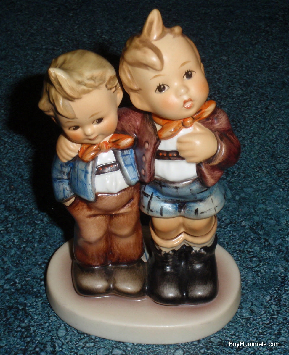"MAX AND MORITZ" Hummel Figurine #123 - Big Brother And Little Brother Hugging!