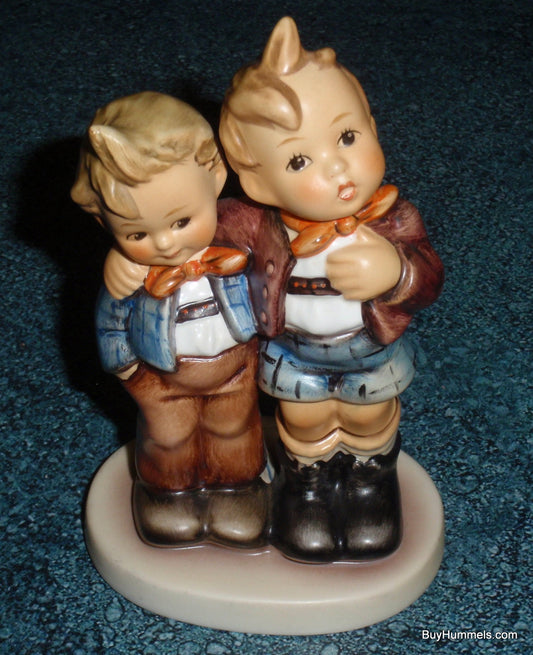 "MAX AND MORITZ" Hummel Figurine #123 - Big Brother And Little Brother Hugging!