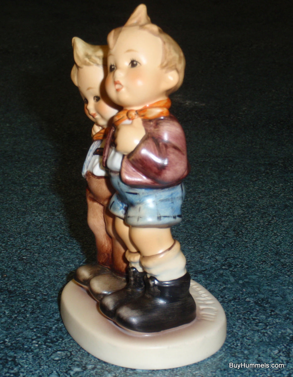 "MAX AND MORITZ" Hummel Figurine #123 - Big Brother And Little Brother Hugging!
