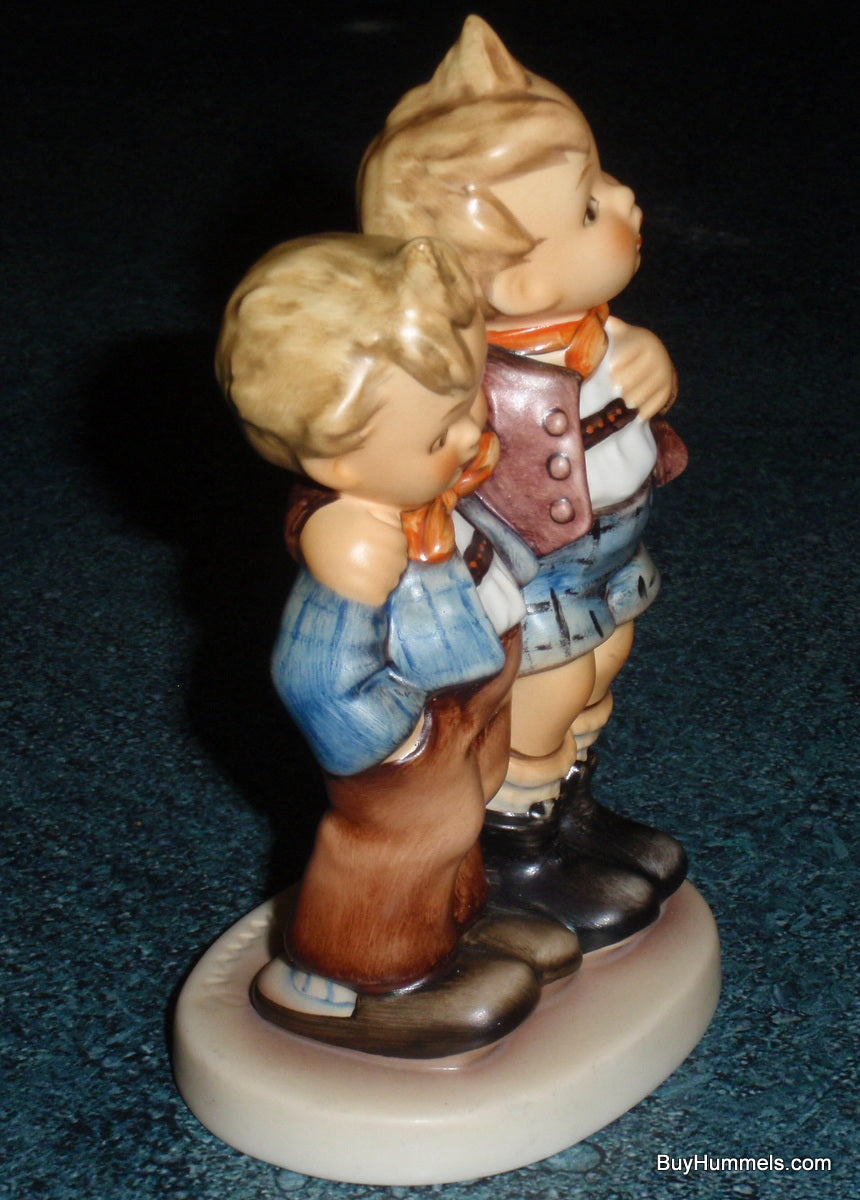 "MAX AND MORITZ" Hummel Figurine #123 - Big Brother And Little Brother Hugging!