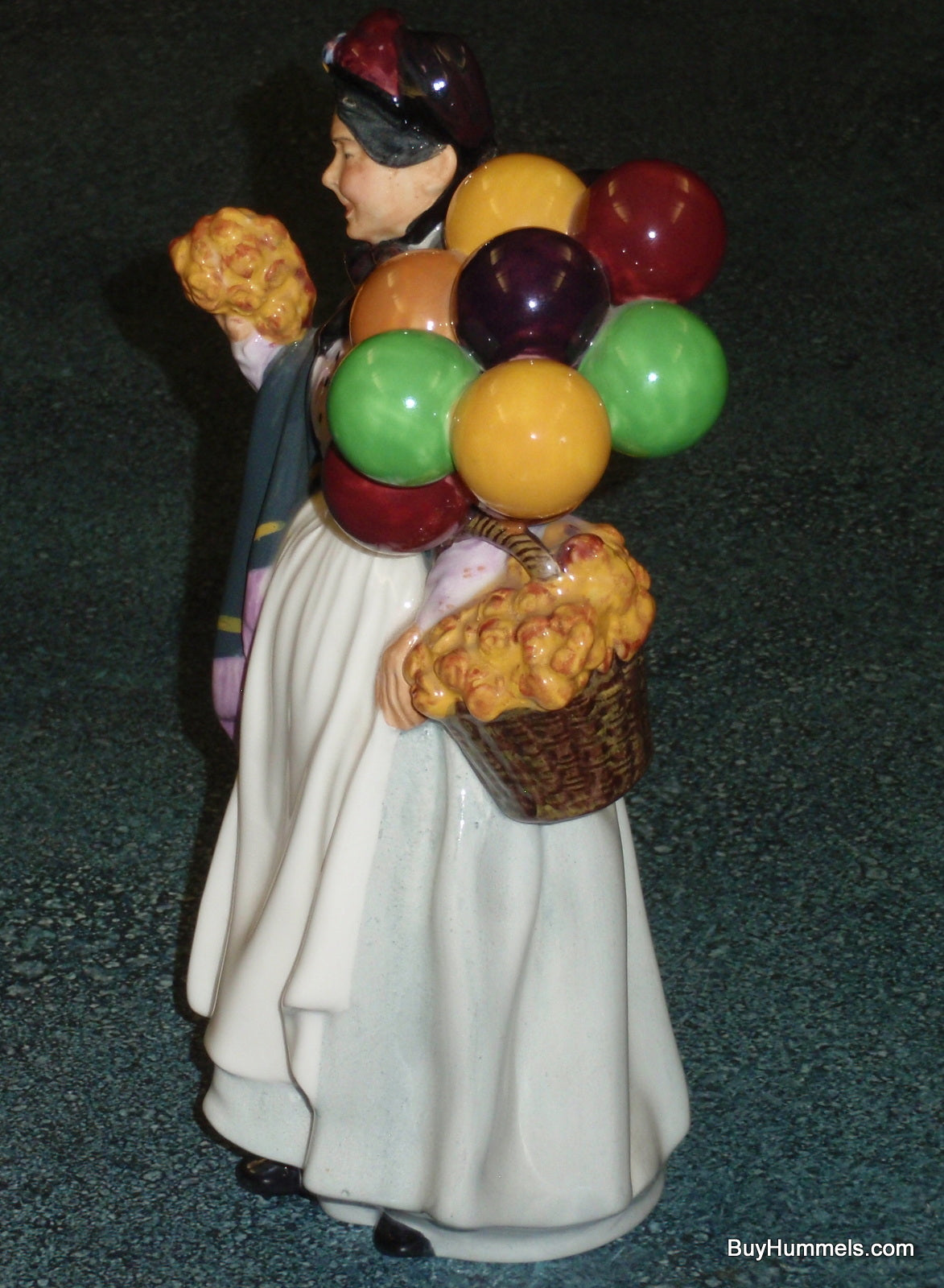 Royal Doulton Figurine "Biddy Penny Farthing" HN1843 Balloon Lady Collectible!