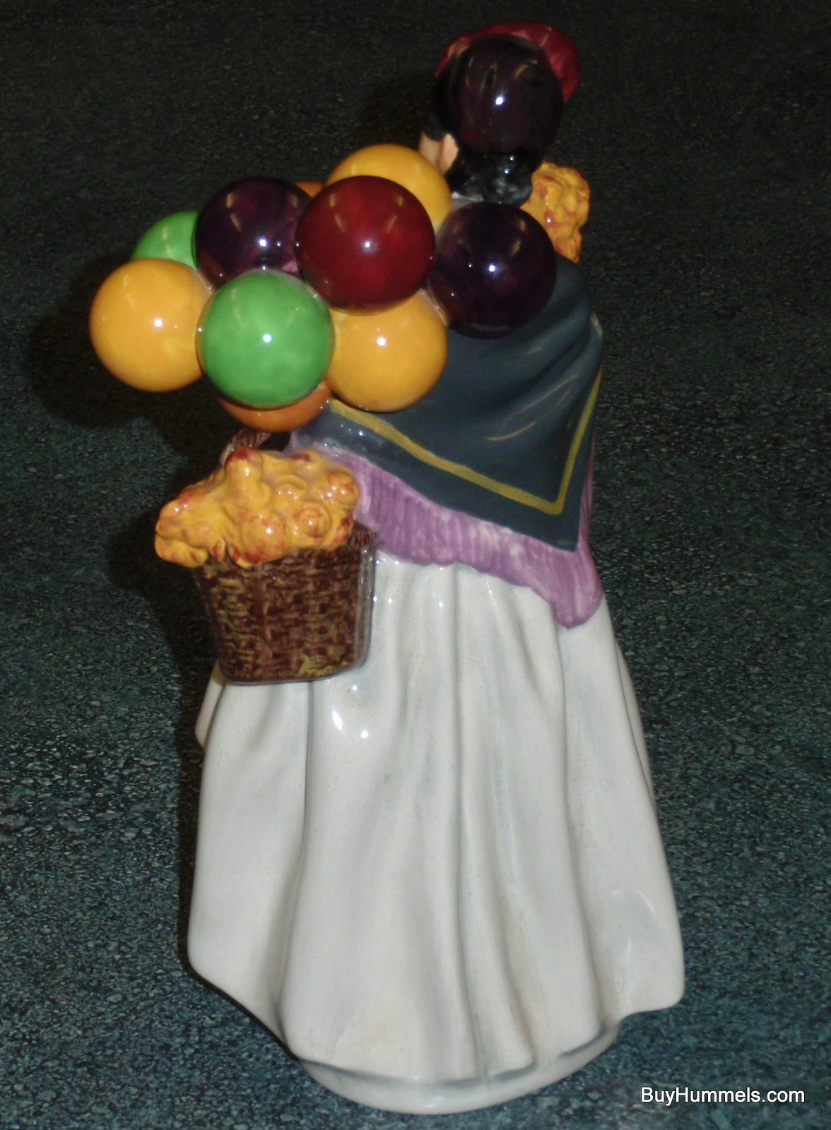 Royal Doulton Figurine "Biddy Penny Farthing" HN1843 Balloon Lady Collectible!