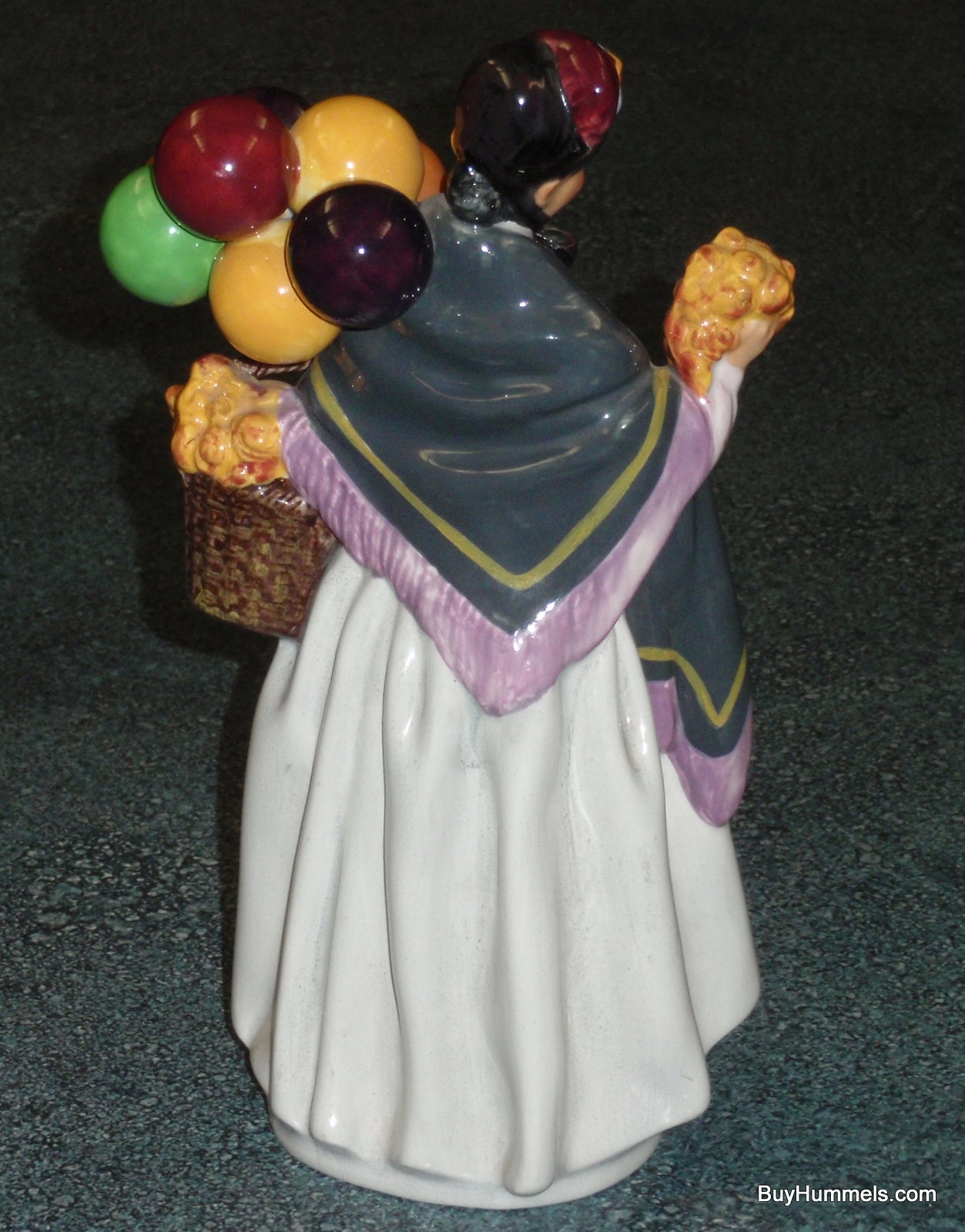Royal Doulton Figurine "Biddy Penny Farthing" HN1843 Balloon Lady Collectible!
