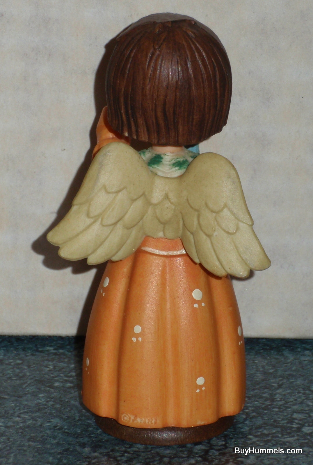 Anri Toriart Angel Figurine With Candle From Angel Orchestra #12003 - Christmas Gift - Made In Italy!