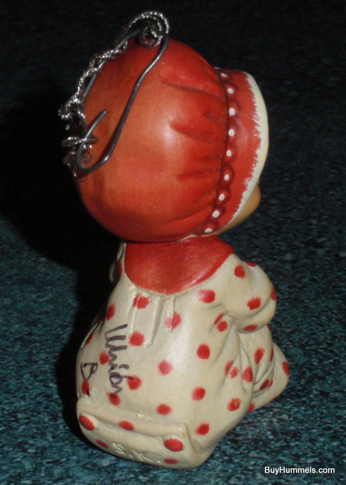 SIGNED "First Christmas" Anri Sarah Kay Wood Carved Christmas Ornament #600015 With Original Box - Rare Christmas Gift From Italy!