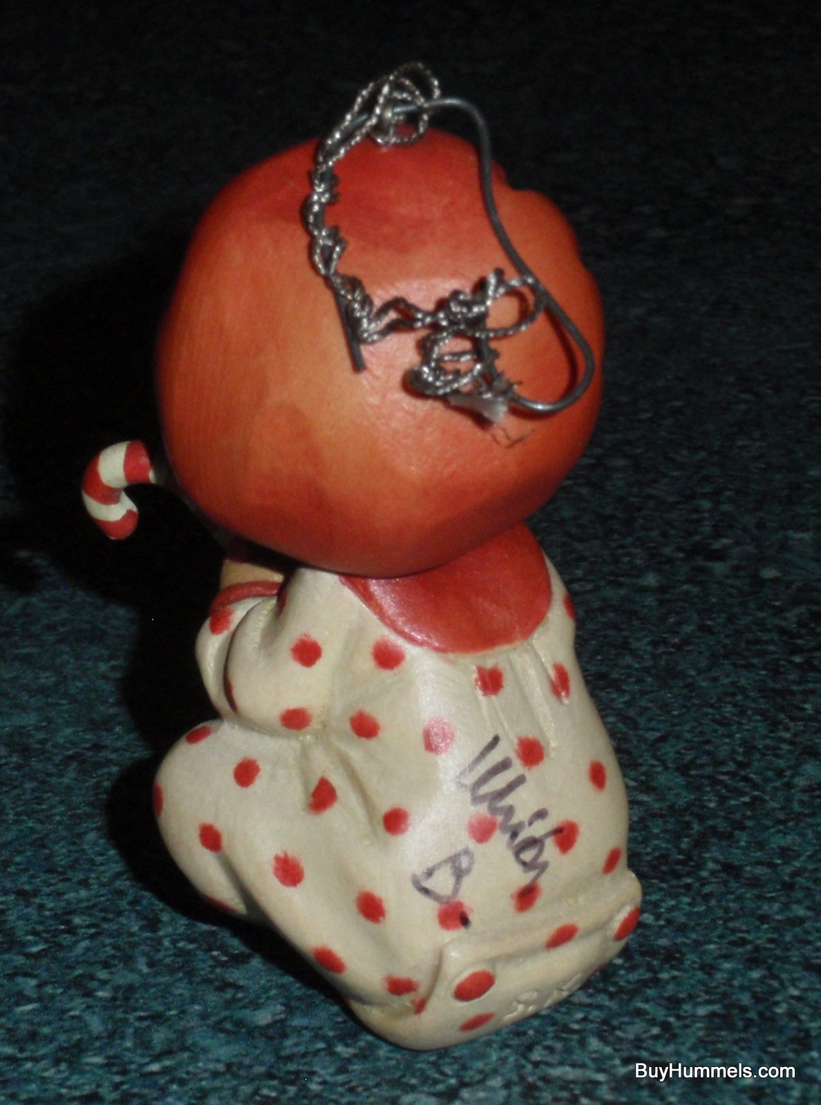 SIGNED "First Christmas" Anri Sarah Kay Wood Carved Christmas Ornament #600015 With Original Box - Rare Christmas Gift From Italy!