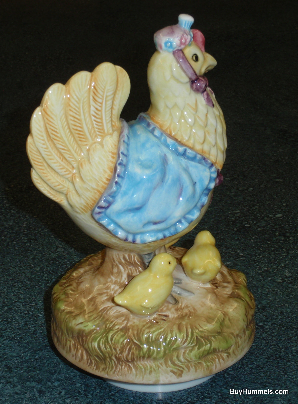Beatrix Potter Figurine Roating Music Box "Sally Henny Penny" - Cute Farm Life Chicken Collectible Gift!
