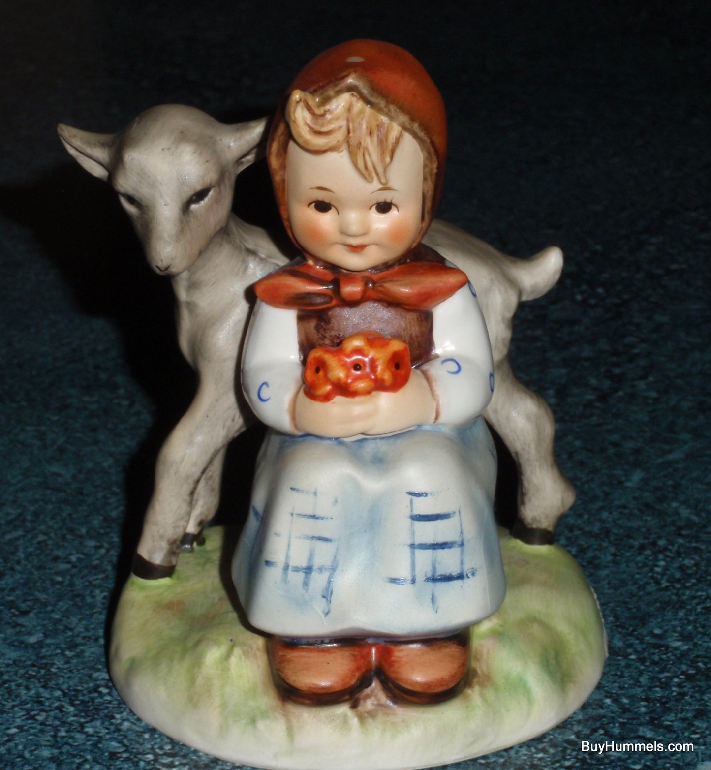 "Good Friends" Goebel Hummel Figurine #182 - Girl With Goat!