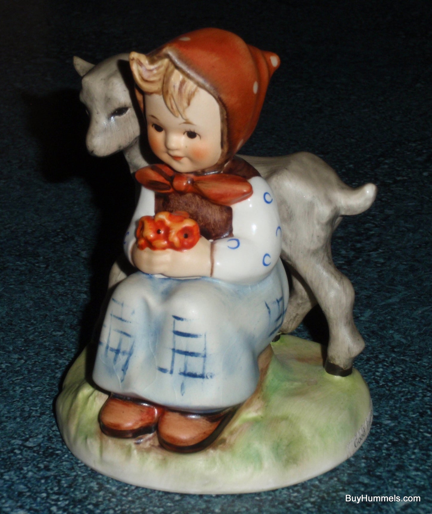 "Good Friends" Goebel Hummel Figurine #182 - Girl With Goat!