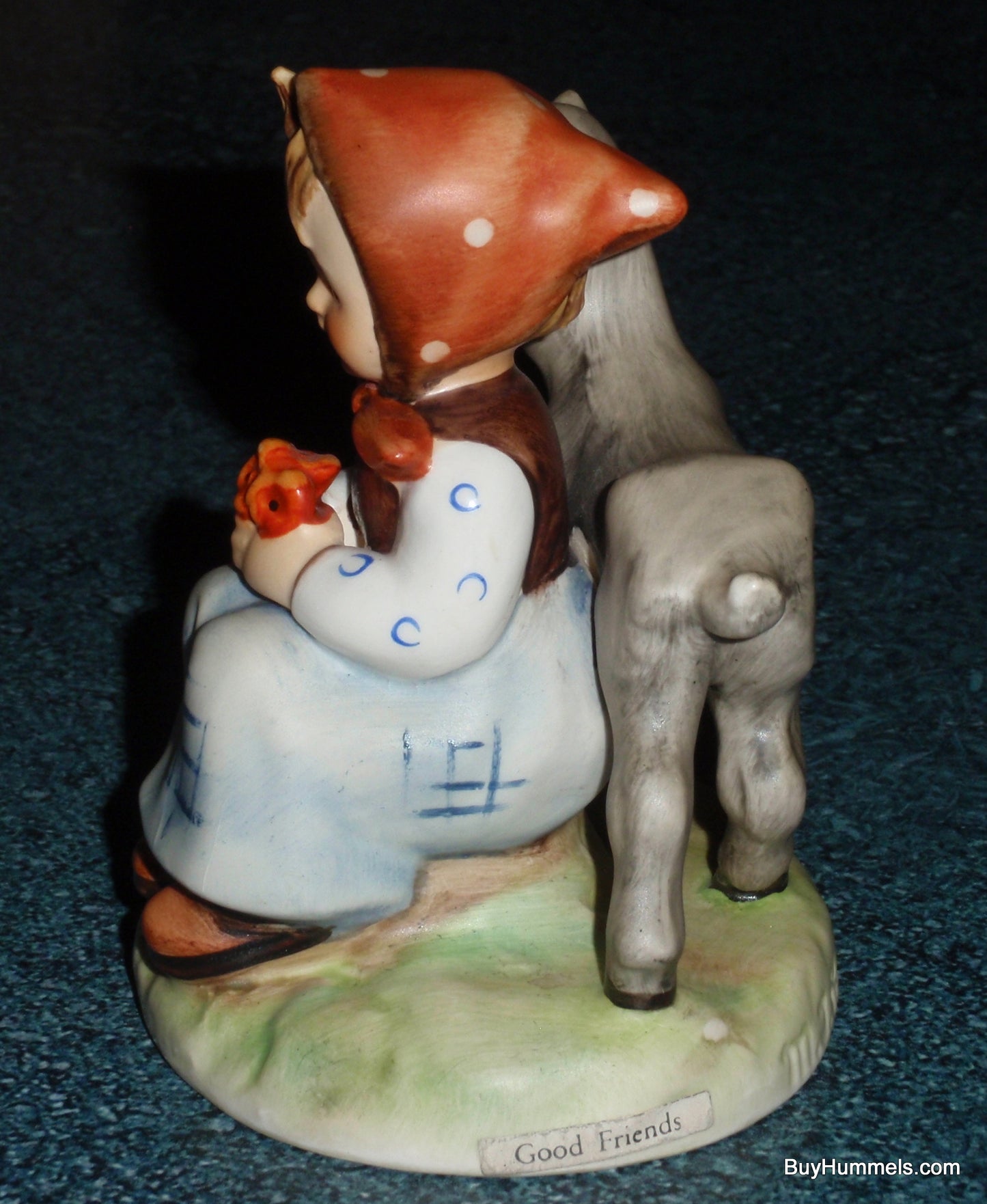 "Good Friends" Goebel Hummel Figurine #182 - Girl With Goat!