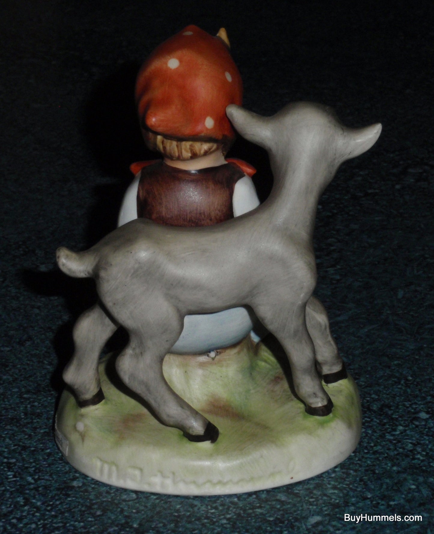 "Good Friends" Goebel Hummel Figurine #182 - Girl With Goat!