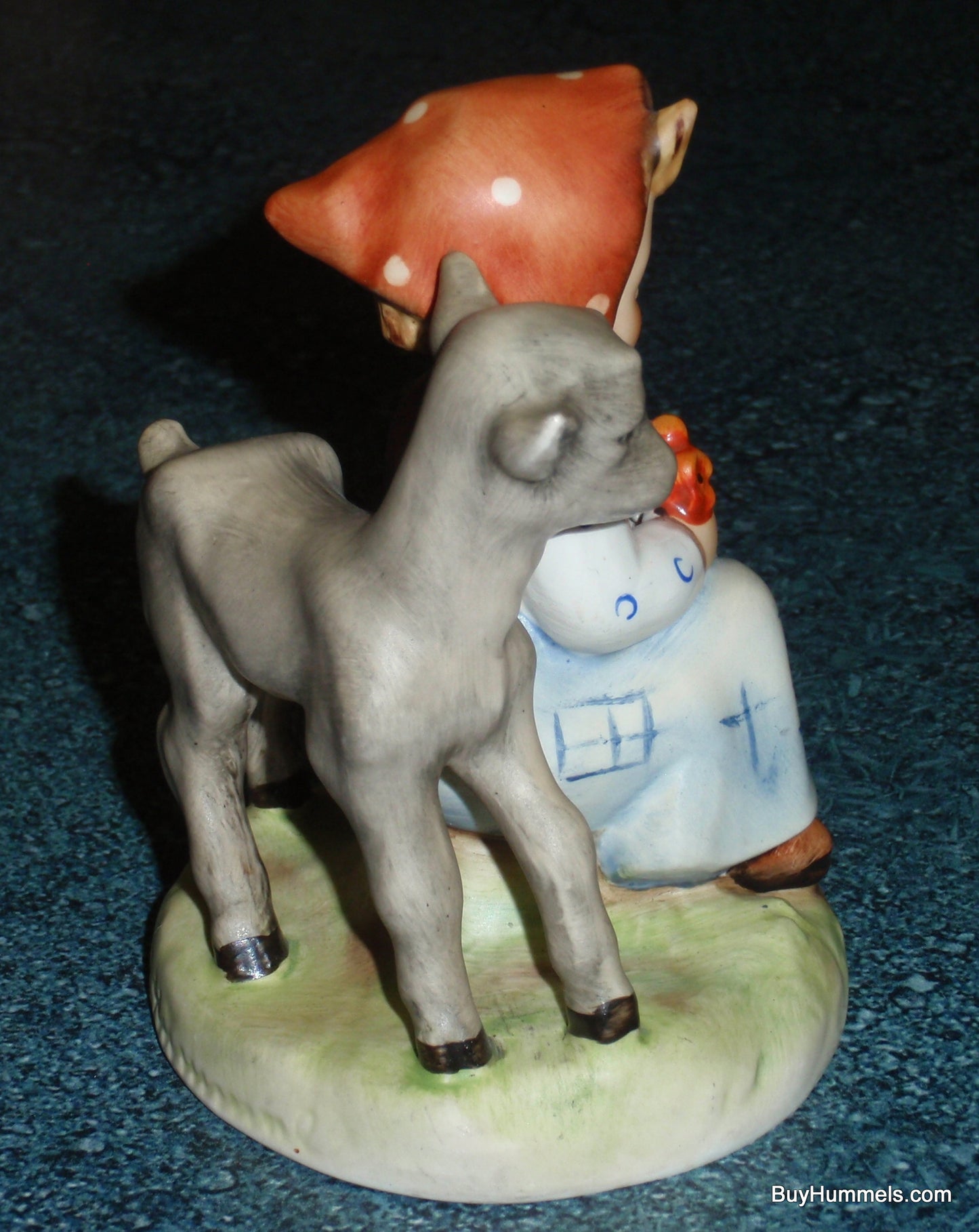 "Good Friends" Goebel Hummel Figurine #182 - Girl With Goat!