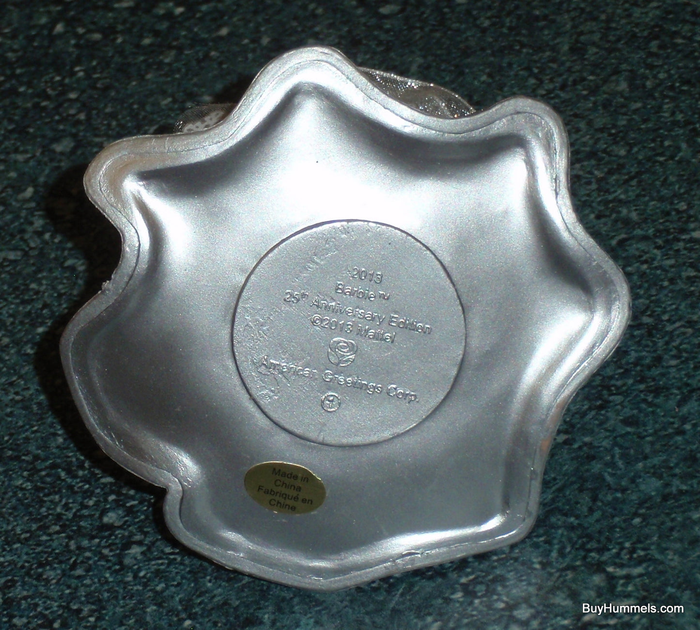 25th Anniversary Ed. Holiday Barbie American Greetings Christmas Ornament 2013