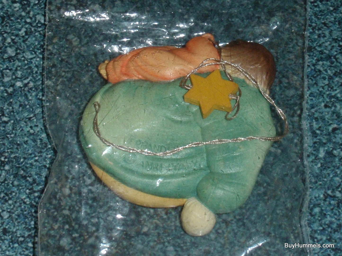 "Sleepy Head" ANRI Toriart Ferrandiz Christmas Ornament - Girl Sleeping on Moon!