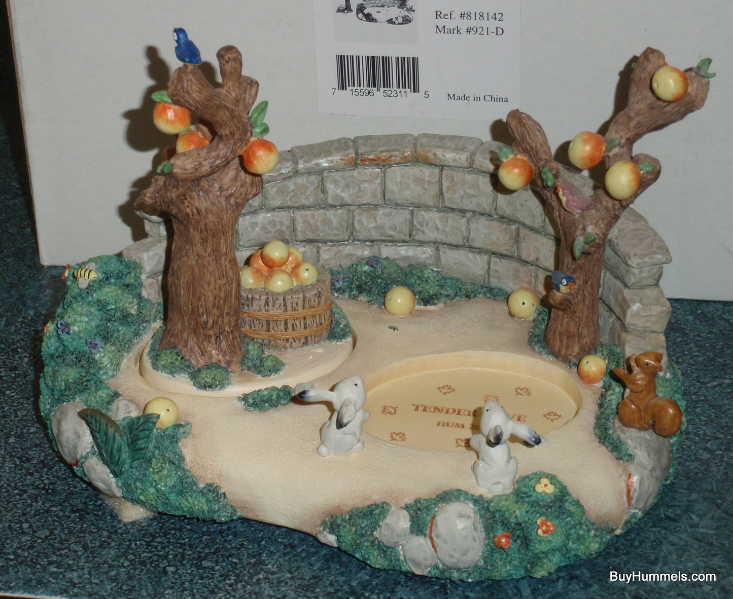 Hummel Goebel Kinder Park Hummelscape #921-D For Frisky Friends & Tender Love Hummel Figurines