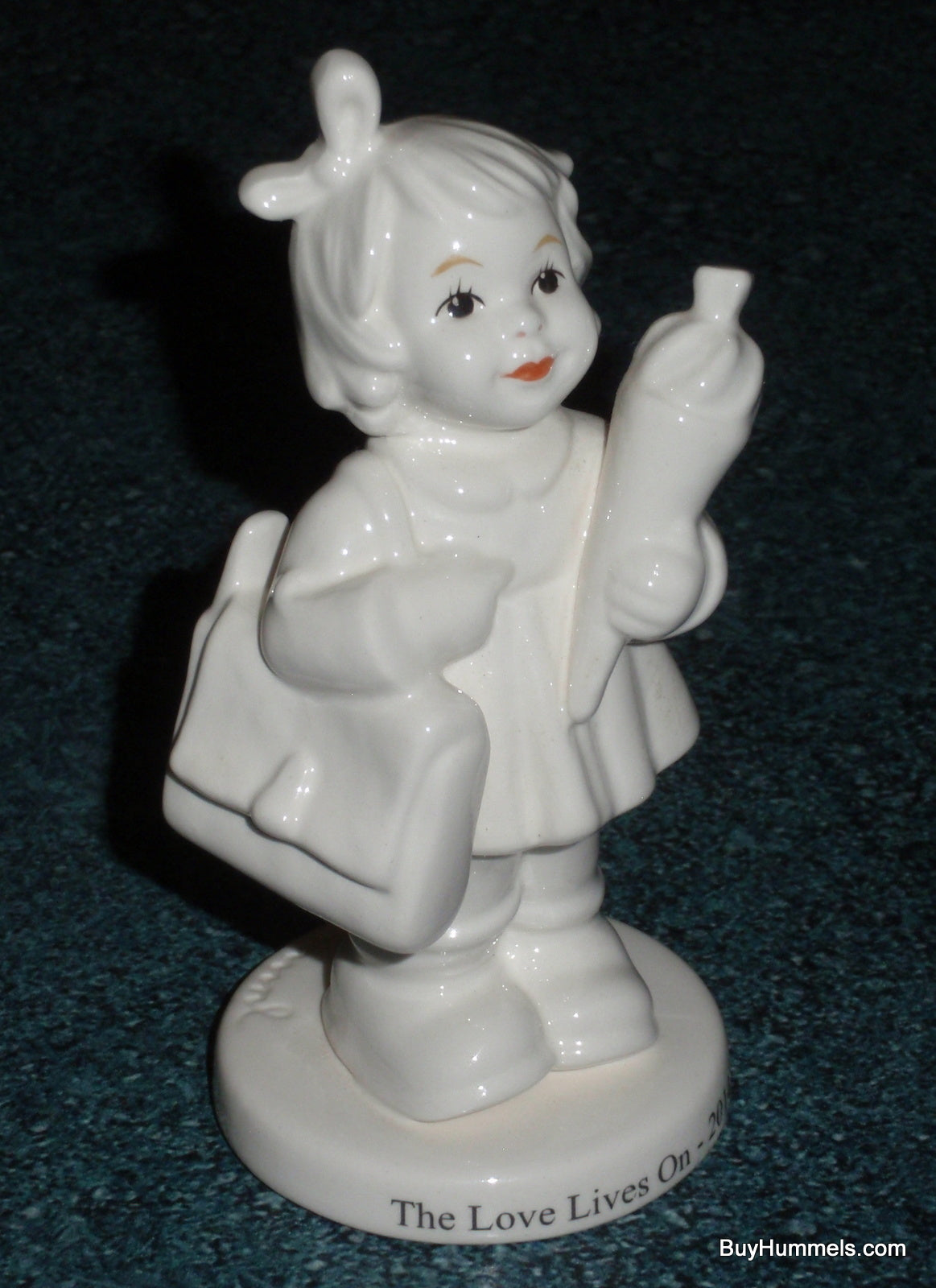 White "Teacher's Pet" Goebel Hummel Figurine #2125 - RARE FIND!