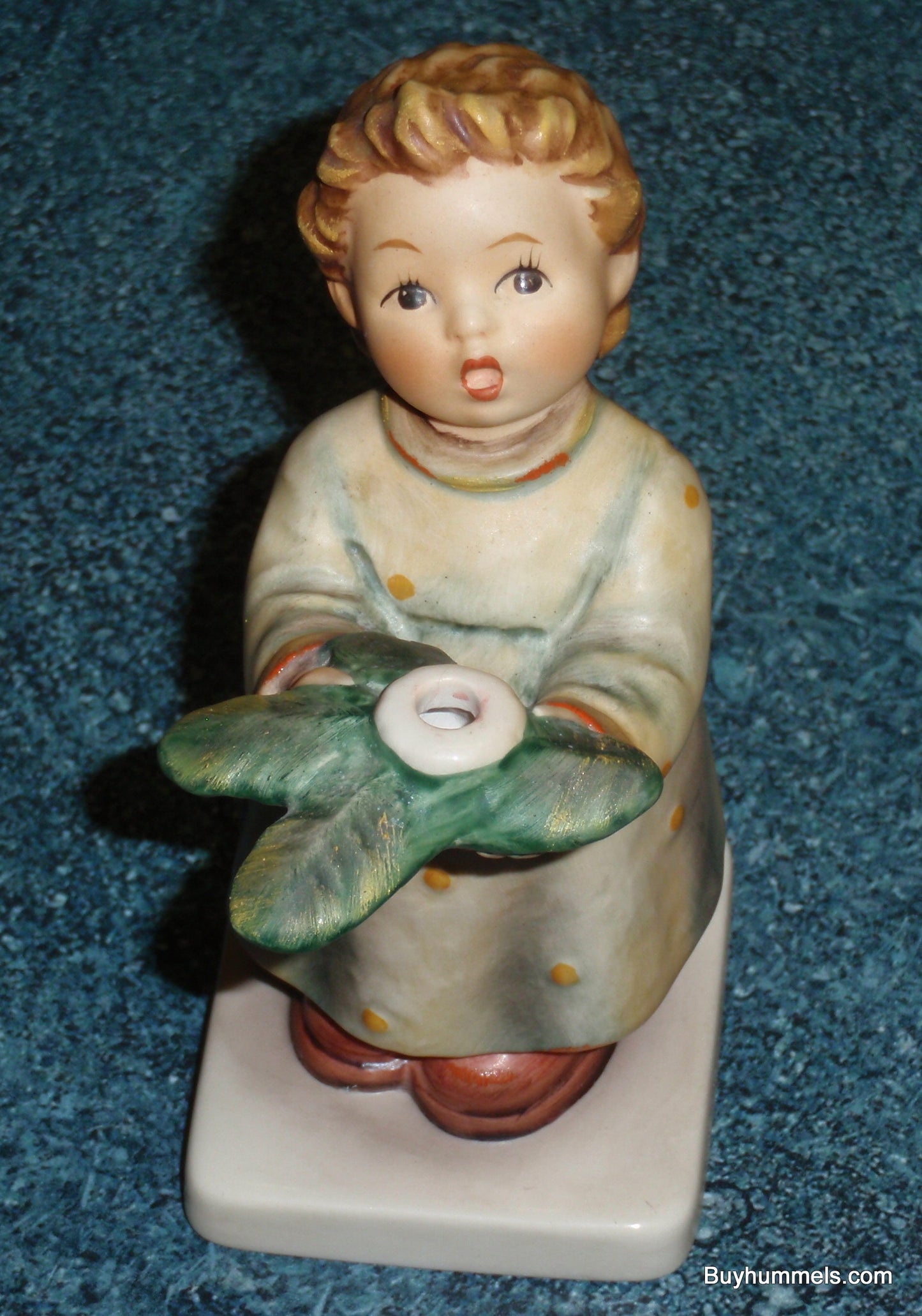 "A Gentle Glow" Goebel Hummel Figurine #439 - Girl With Candleholder - Collectible Gift!