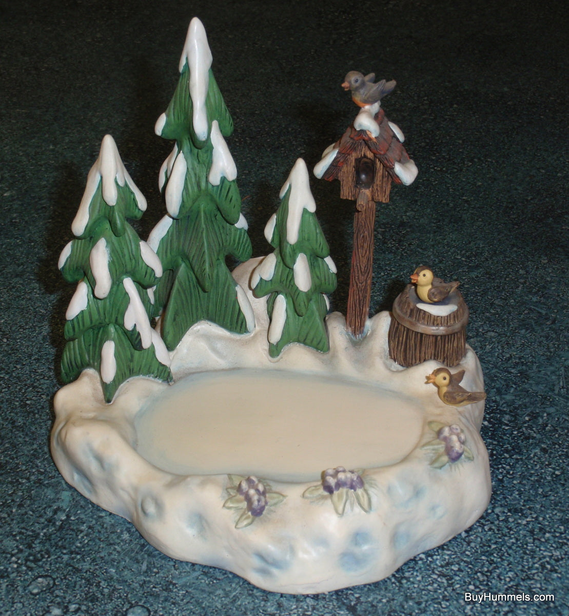 1998 Goebel The Hummelscape Collection Hummel Scape FRIENDSHIP IN BLOOM 1004-D - Goes With Peaceful Offering Hummel Figurine!