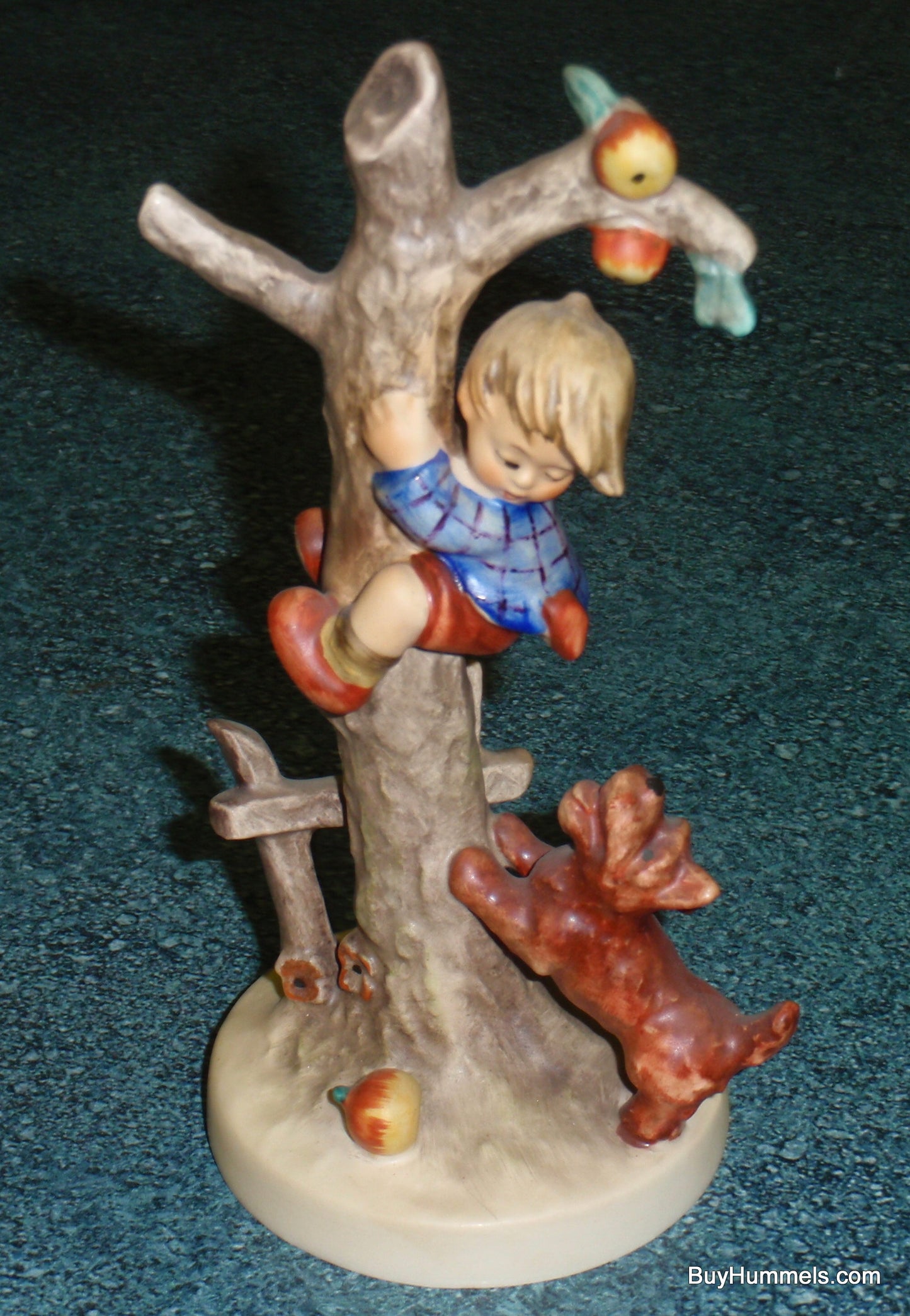 "Culprits" Goebel Hummel Figurine #56/A - Boy In Tree With Dog - Cute Collectible Gift!