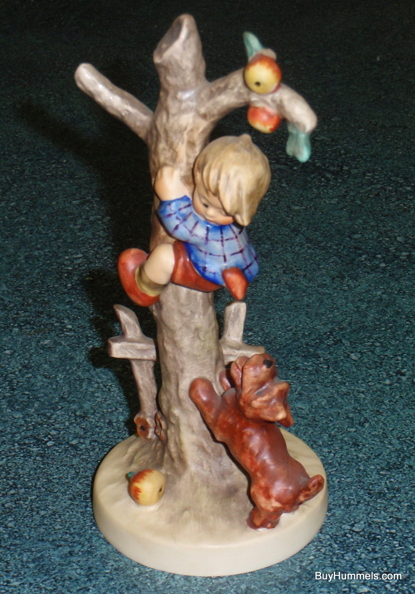 "Culprits" Goebel Hummel Figurine #56/A - Boy In Tree With Dog - Cute Collectible Gift!